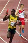 Usain Bold takes Jamaica to victory in the 4 x 100 metres at the Commonwealth Games, Glasgow. Photo: David T. Hewitson/Sports for All Pics